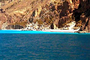 les plages sablonneuses et les eaux douces