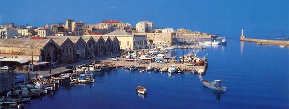 Chania Harbour and Lighthouse