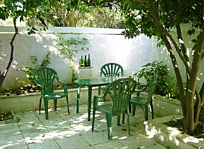 Cool protected garden