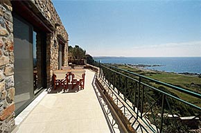 Villa Fillio - view from the balcony