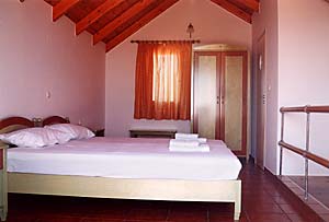 The loft bedroom