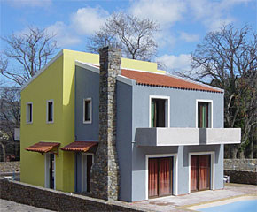 Villas Eleni and Arkadoula, Elos