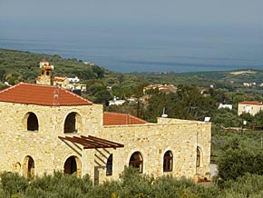 Architect-designed, traditional-style buildings constructed entirely of natural stone
